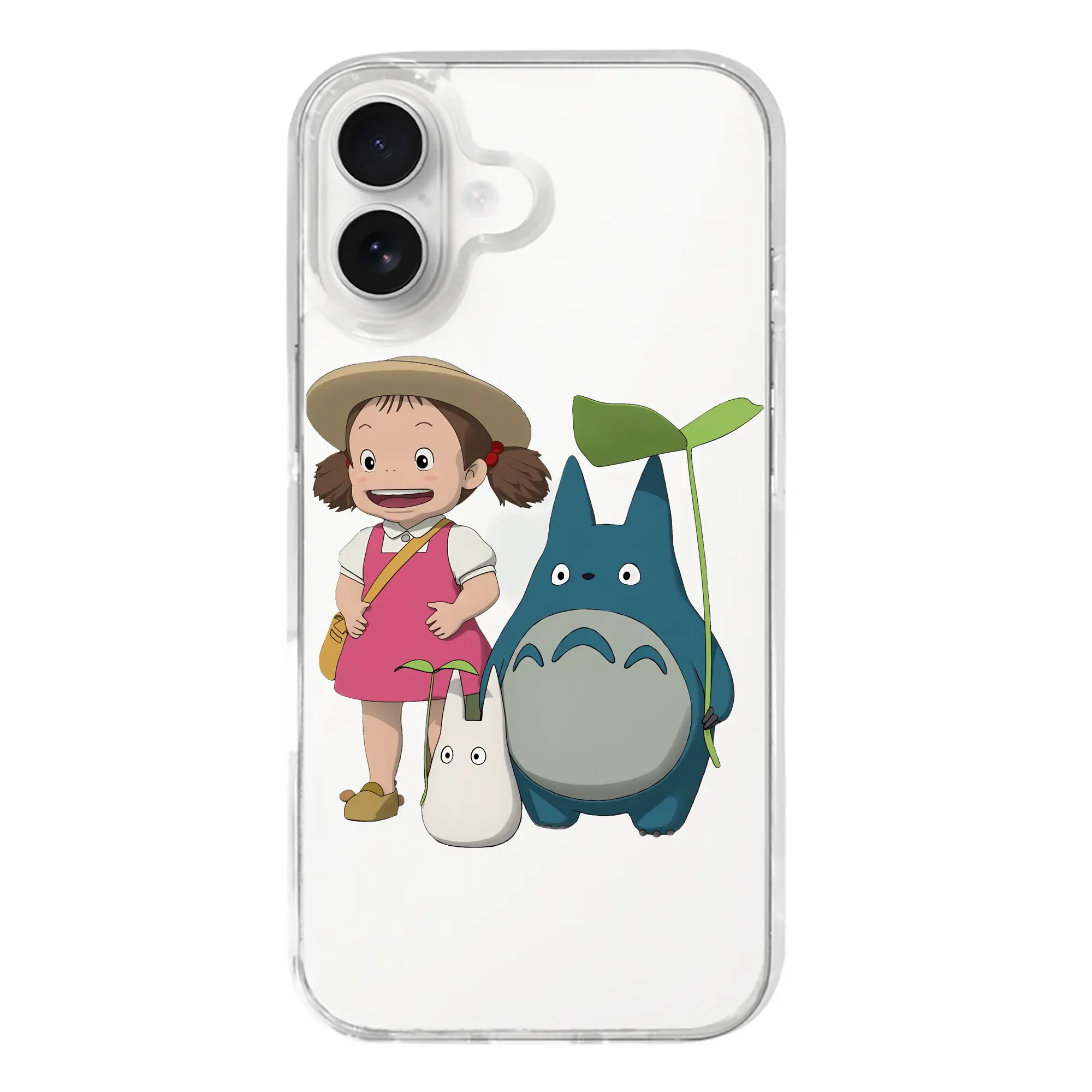 となりのトトロ グッズ 草壁 メイ - iPhone 17シリーズ 透明スマホケース – 薄型・耐衝撃・精密フィット保護カバー